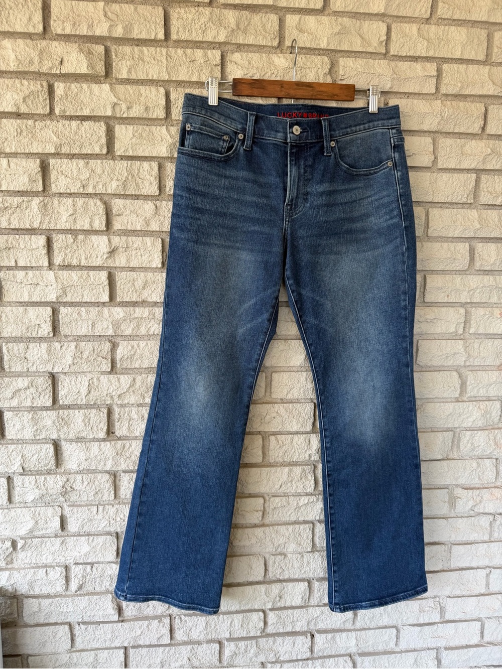 Lucky Brand Medium Wash Sweet Mid Rise Boot Cut Jeans Size 10/30A